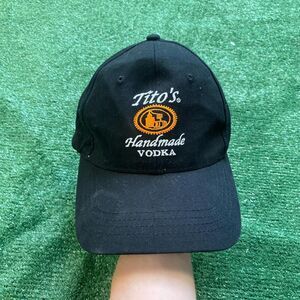 Vintage Y2K Tito’s Black Vodka Hat